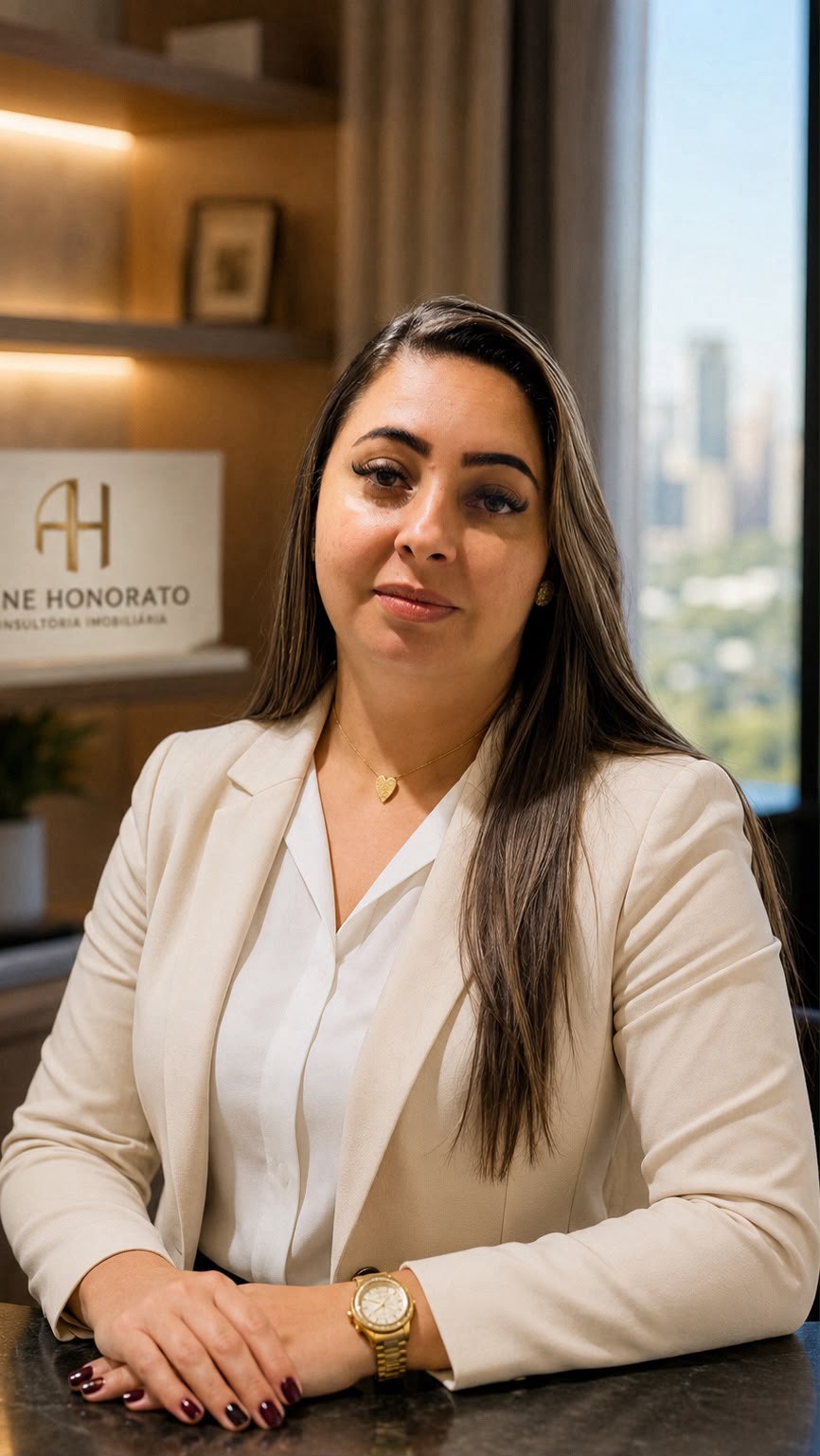 Aline Honorato, consultora imobiliária